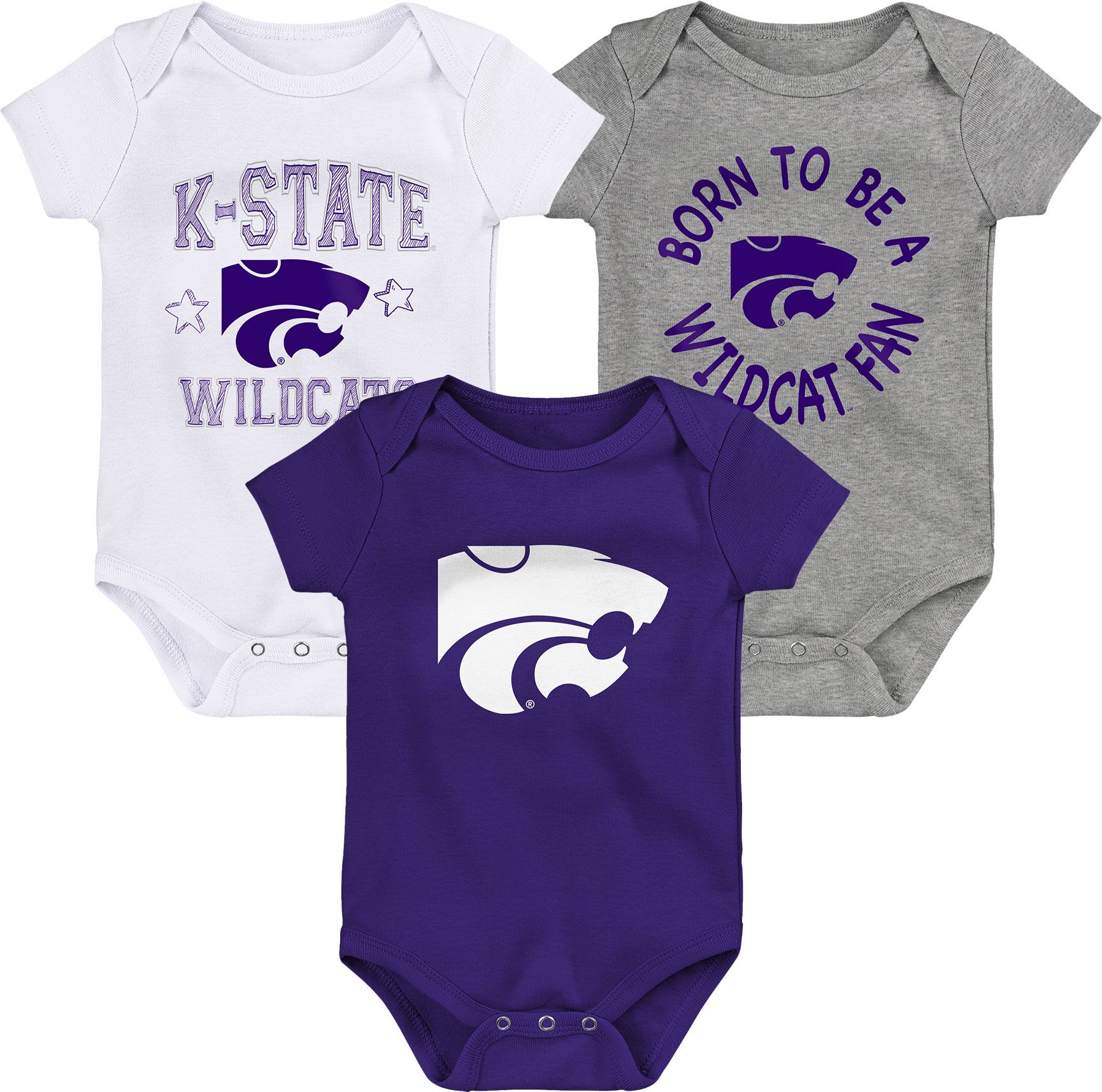 Gen2 Infant Kansas State Wildcats 3-Piece Creeper product image