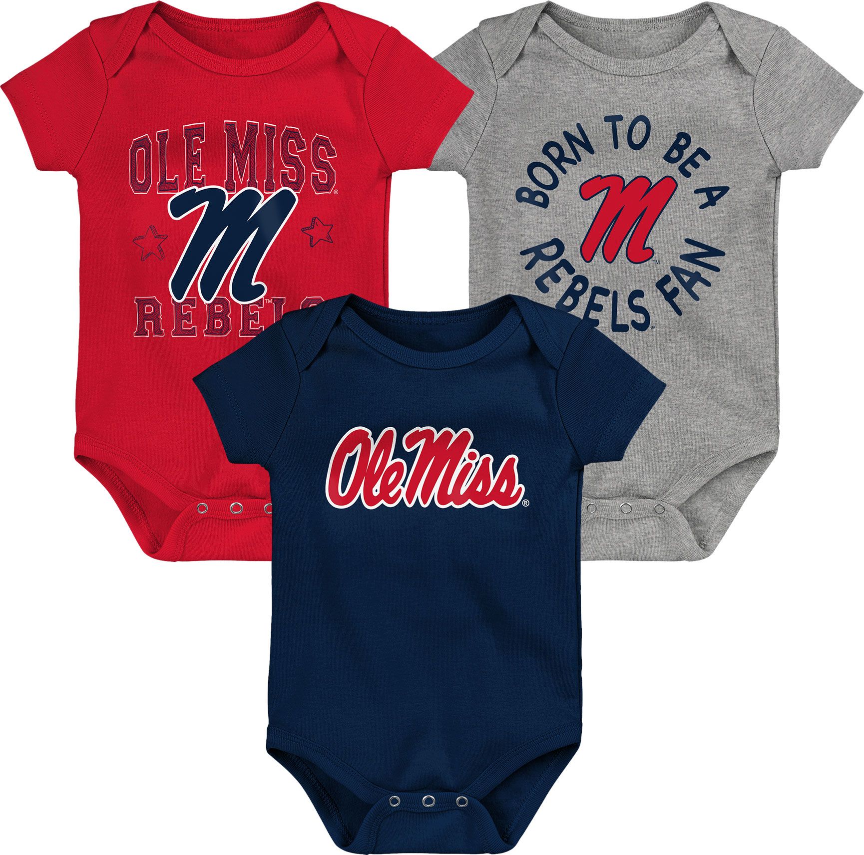 Gen2 Infant Ole Miss Rebels 3-Piece Creeper