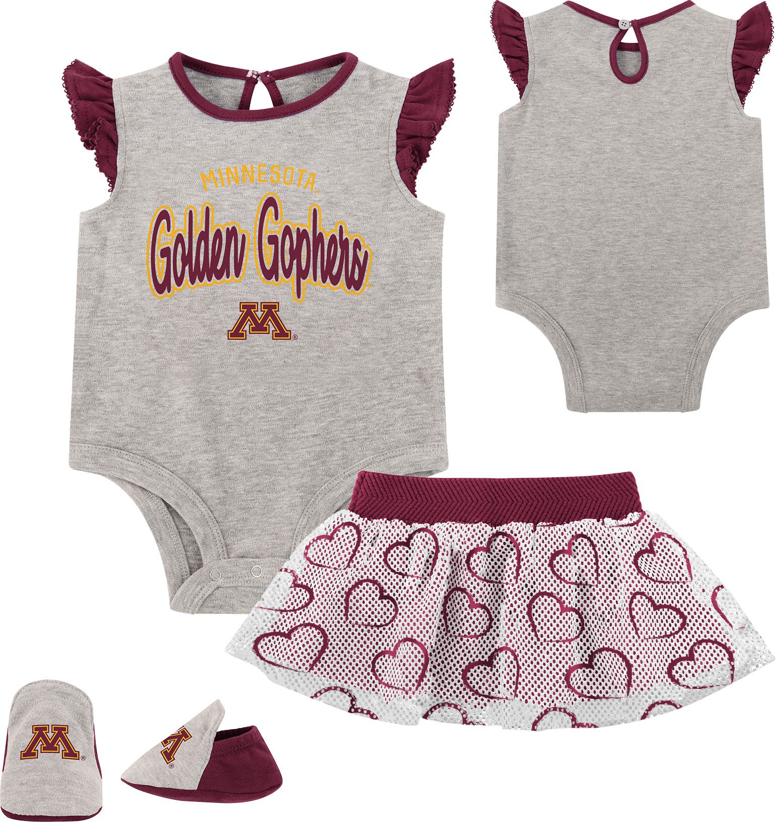 Gen2 Infant Minnesota Golden Gophers Dolled Up 3-Piece Set product image