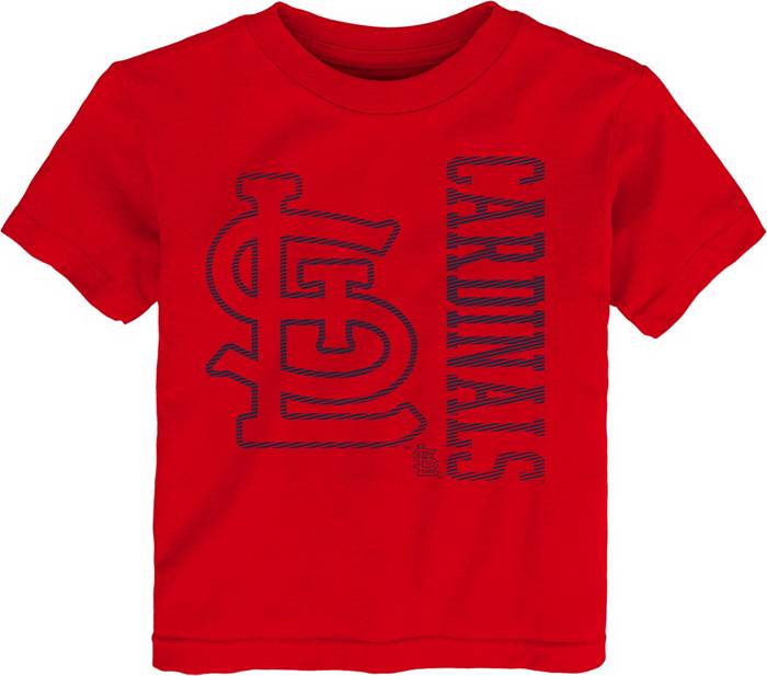 MLB Team Apparel Toddler St. Louis Cardinals Red Impact T-Shirt