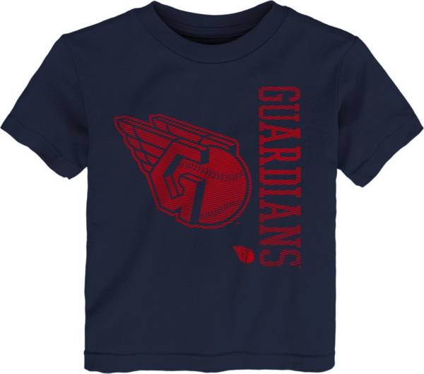 MLB Team Apparel Toddler Cleveland Guardians Navy Impact T-Shirt product image
