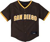 San Diego Padres Juan Soto #22 Nike White Brown Home Official MLB