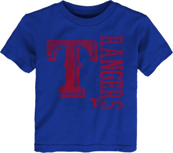 MLB Team Apparel Toddler Texas Rangers Royal Impact T-Shirt product image