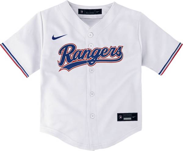 Nike Toddler Texas Rangers White Cool Base Home Team Jersey product image