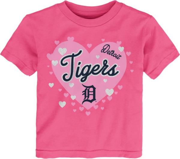 Detroit tigers deals pink t shirt