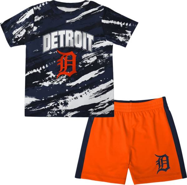 Detroit Tigers New Era Repeat Knit Hat - Navy