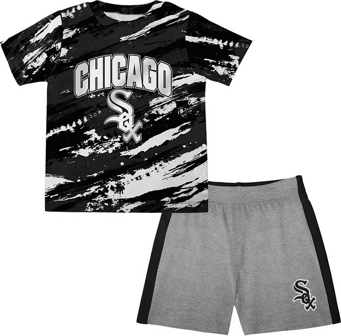 Nike Youth Replica Chicago White Sox Yoan Moncada #10 Cool Base Black Jersey
