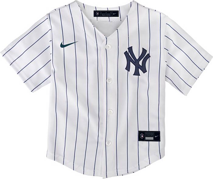 Outerstuff Aaron Judge New York Yankees #99 Youth Cool Base Home Jersey (Youth Small 8)