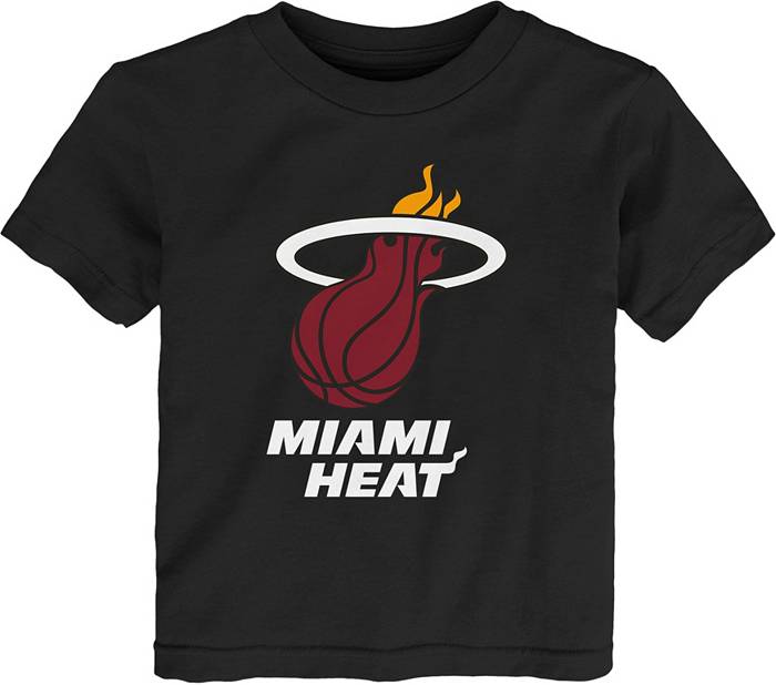 Miami Heat New Era Throwback T-Shirt - Red
