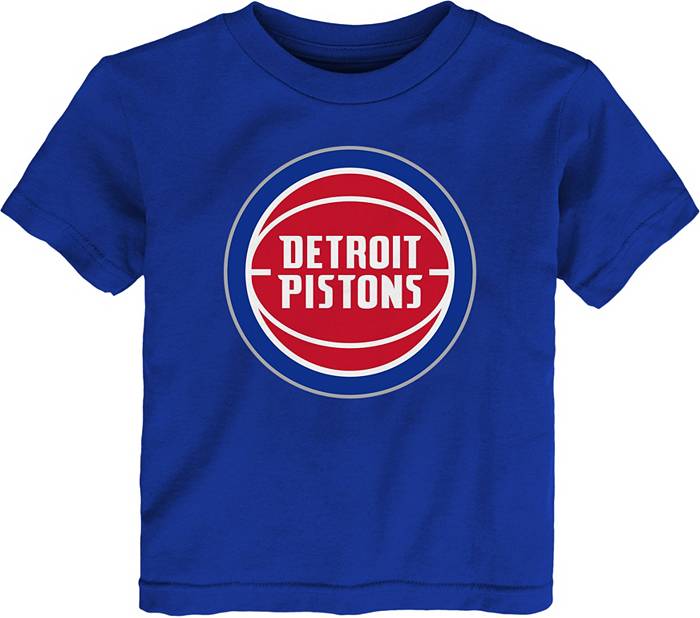 Nike Men's Detroit Pistons Blue Practice Long Sleeve T-Shirt