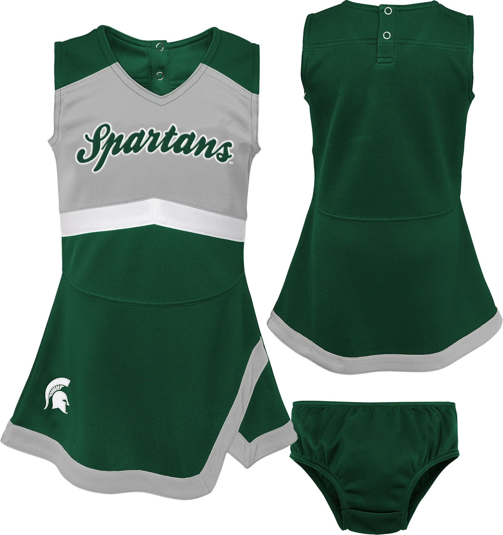 Gen2 Toddler Girls' Michigan State Spartans Green Cheer Dress product image