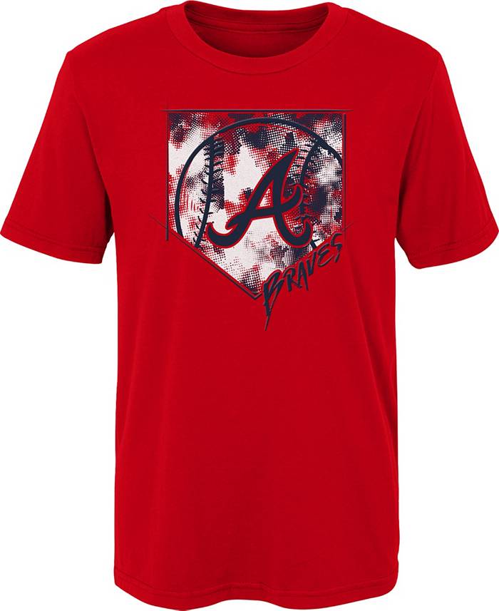 MLB Team Apparel 4-7 Atlanta Braves Red Homefield T-Shirt