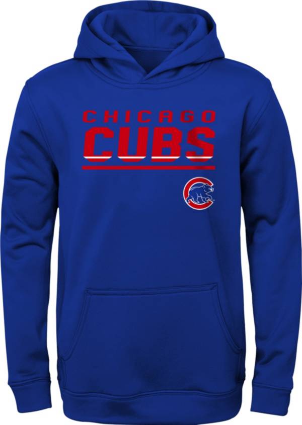 Nike Youth Chicago Cubs Blue Headliner Performance Hoodie