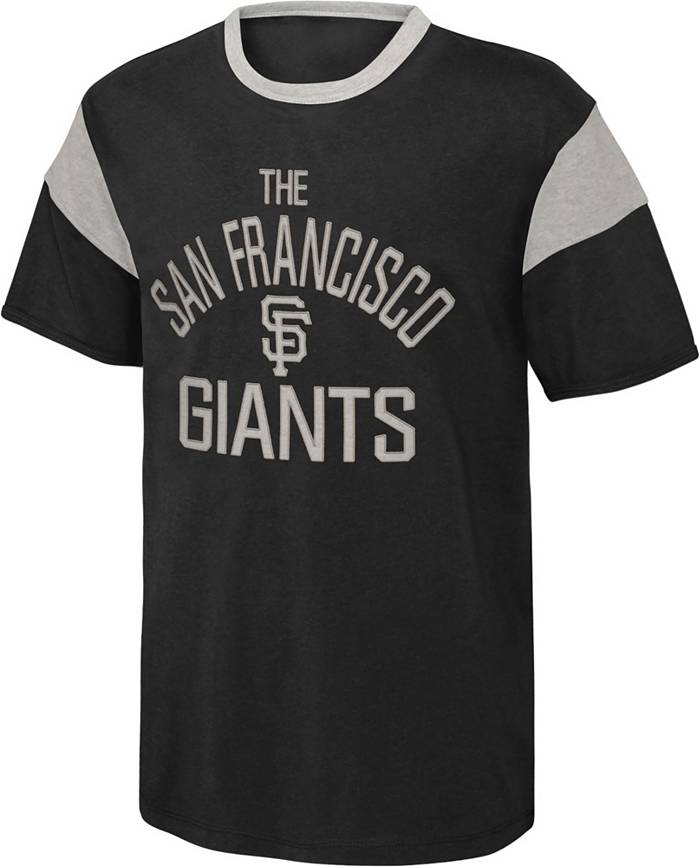 MLB Team Apparel Youth San Francisco Giants Black Home Run T-Shirt