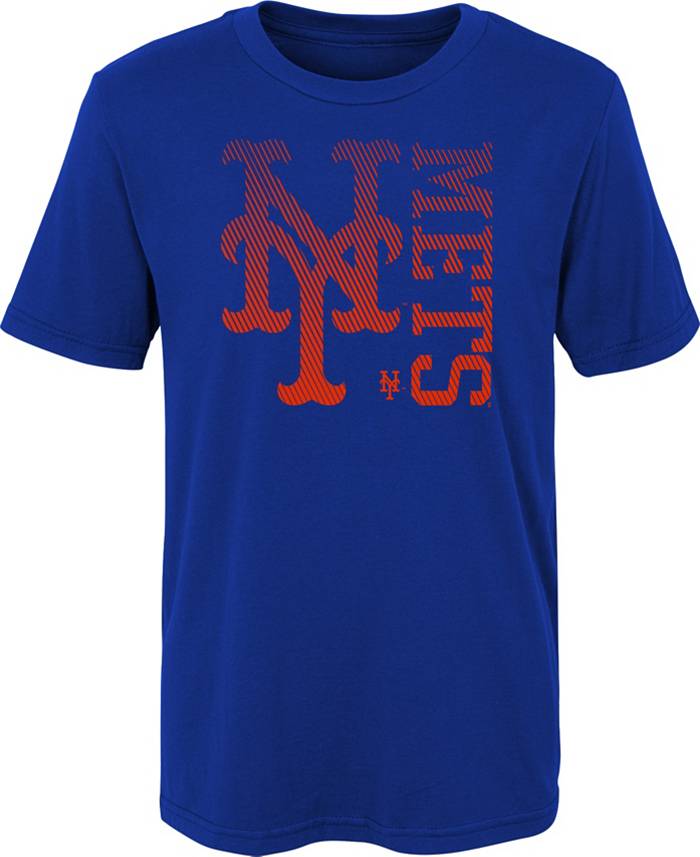 MLB Team Apparel 4-7 New York Mets Royal Impact T-Shirt