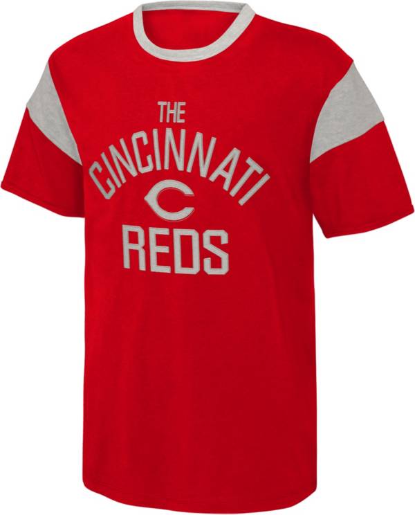 MLB Team Apparel Youth Cincinnati Reds Red Home Run T-Shirt