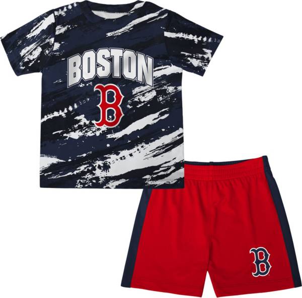 MLB Team Apparel Youth 4-7 Boston Red Sox Navy 2-Piece Set product image