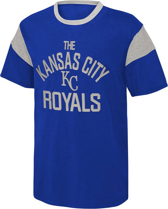 Kansas City Royals KC T Shirt Baseball Club Short Sleeve sz L
