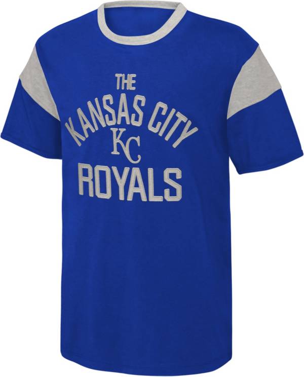 Genuine Merchandise MLB KC Kansas City Royals Womens V Neck Short