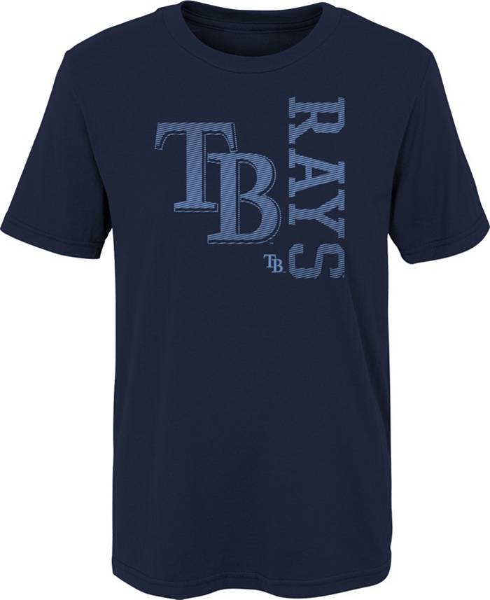 MLB Tampa Bay Rays Women's Short Sleeve Team Color Graphic Tee 