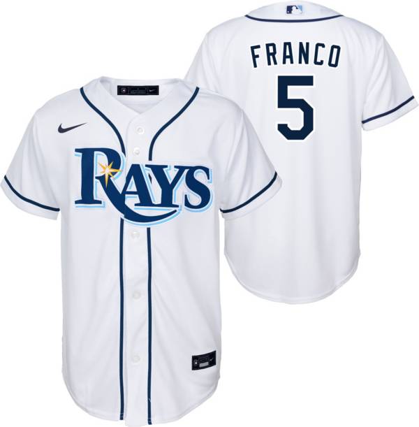Outerstuff Youth Tampa Bay Rays Wander Franco #5 White Home T-Shirt product image