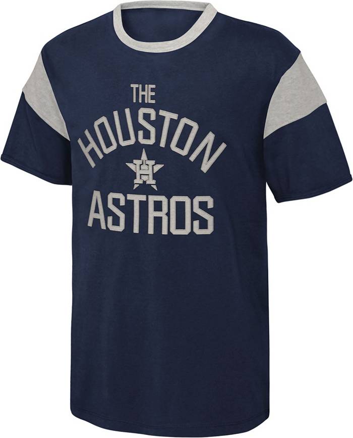 MLB Team Apparel Youth Houston Astros Navy Home Run T-Shirt