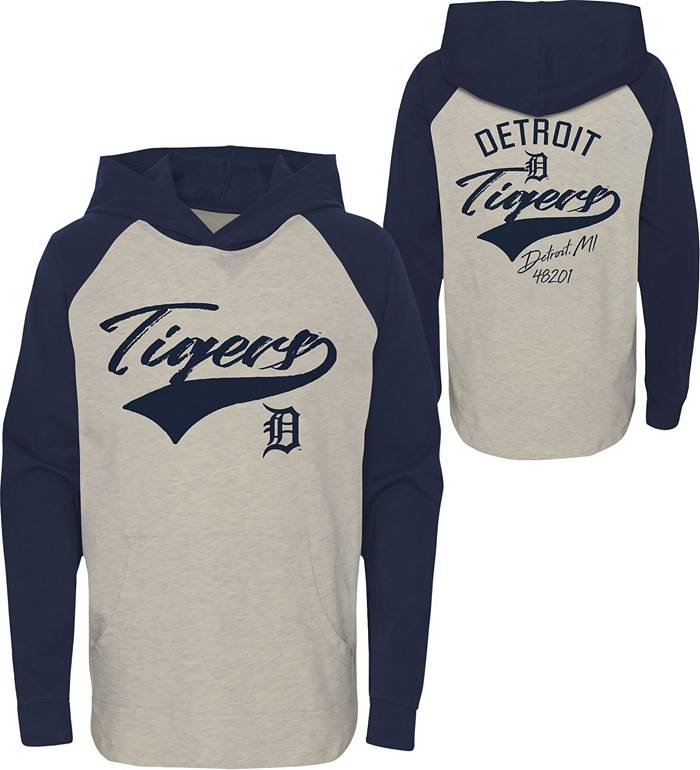 MLB Team Apparel Youth Detroit Tigers Navy Home Run T-Shirt