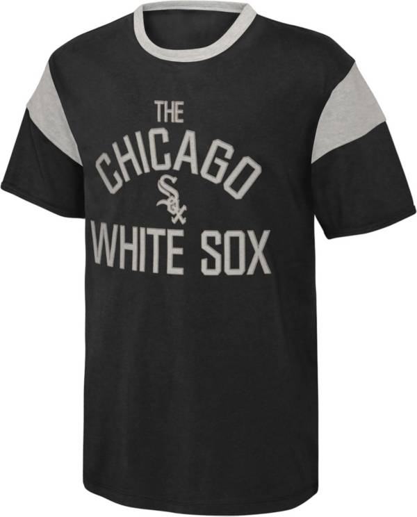 MLB Team Apparel Youth Chicago White Sox Black Home Run T-Shirt product image