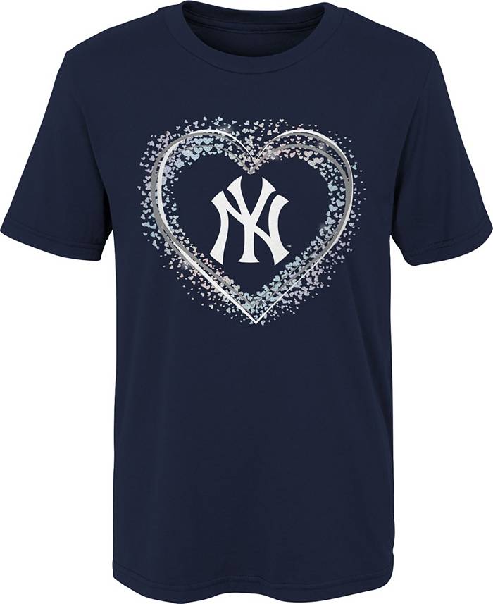 MLB Team Apparel 4-7 New York Yankees Gray Homefield T-Shirt
