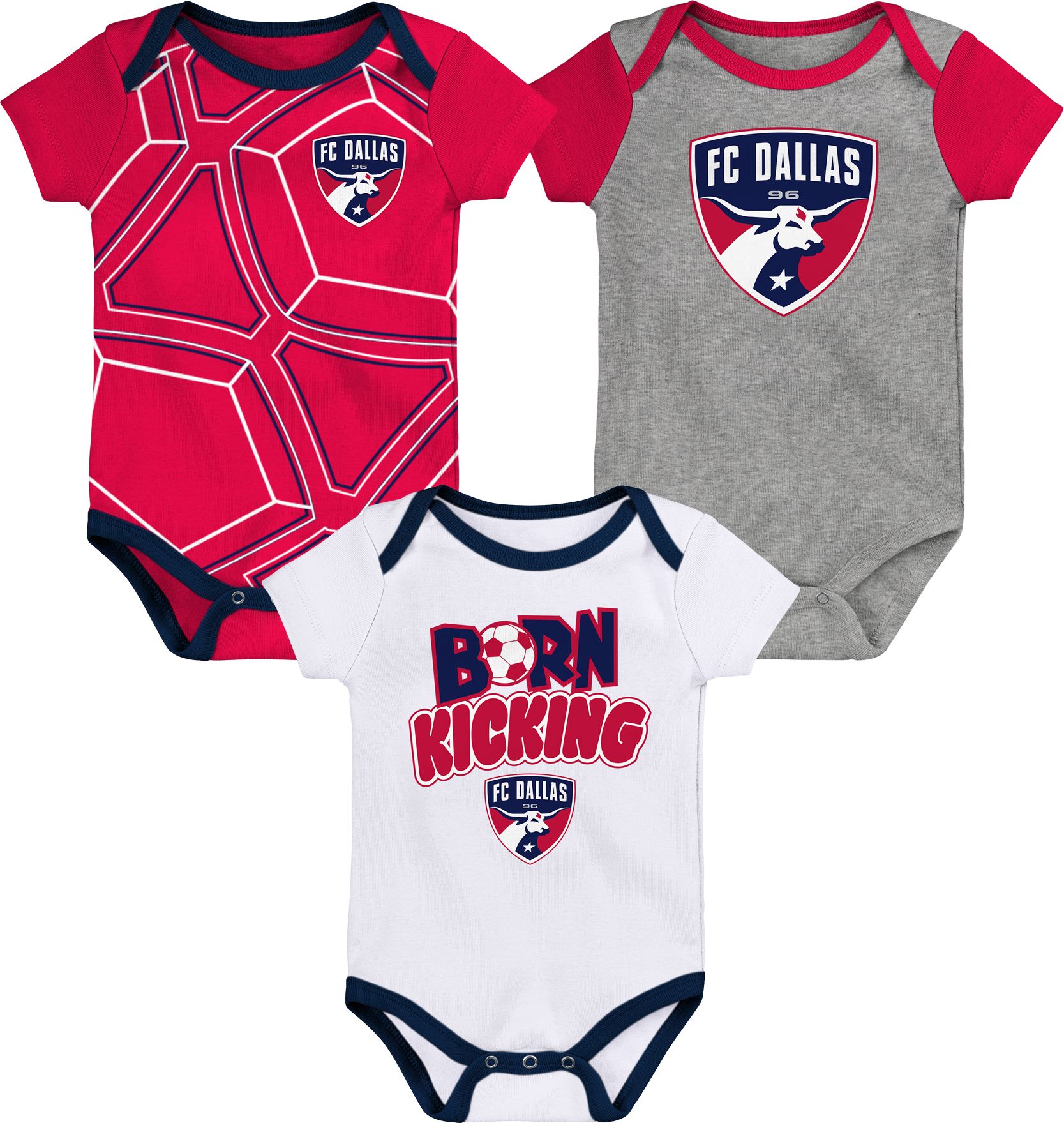 MLS Infant FC Dallas Winger Onesie Set