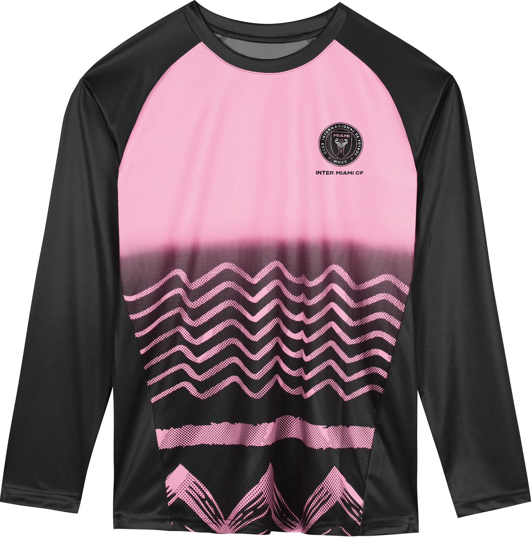 MLS Youth Inter Miami CF Pioneer Black Long Sleeve Shirt product image