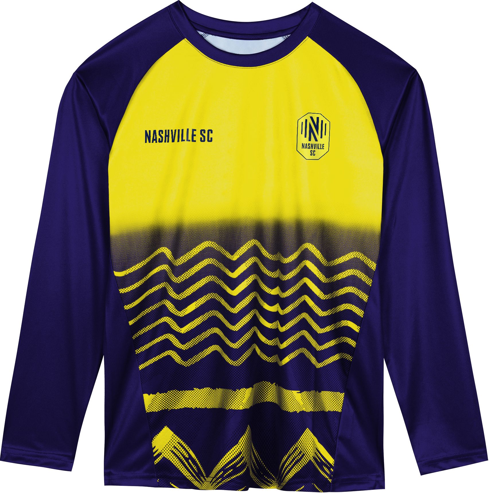 MLS Youth Nashville SC Pioneer Navy Long Sleeve Shirt product image