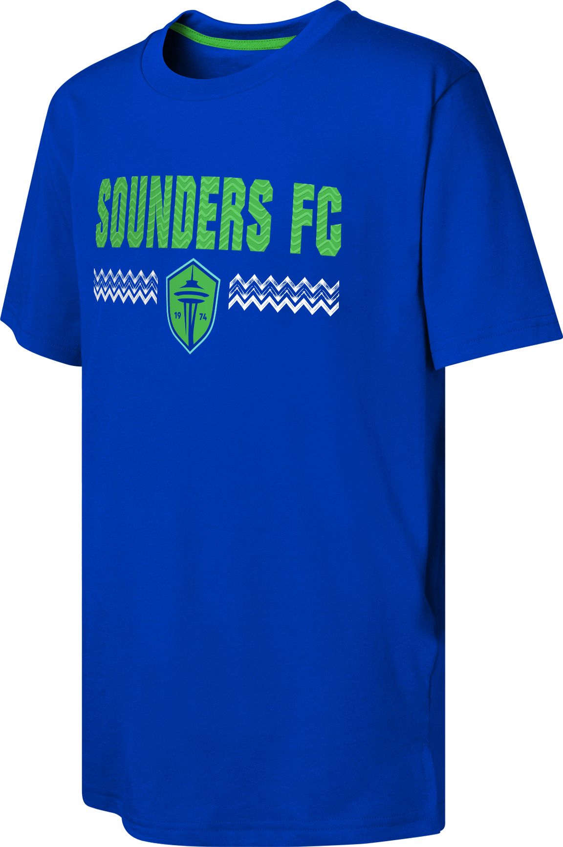 MLS Youth Seattle Sounders Wordmark Blue T-Shirt product image