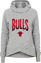 Outerstuff Nike Youth Chicago Bulls Red Club Logo Fleece Sweatshirt, Boys', Large