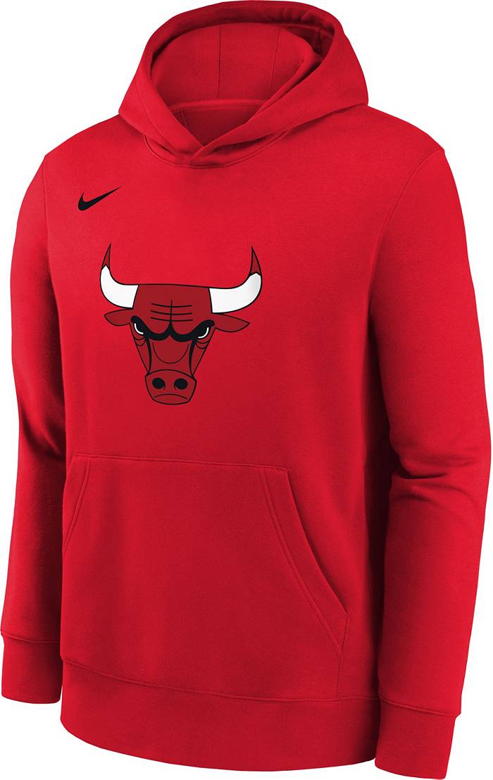 Nike Chicago Bulls Club Men's Nike NBA Pullover Hoodie. Nike.com