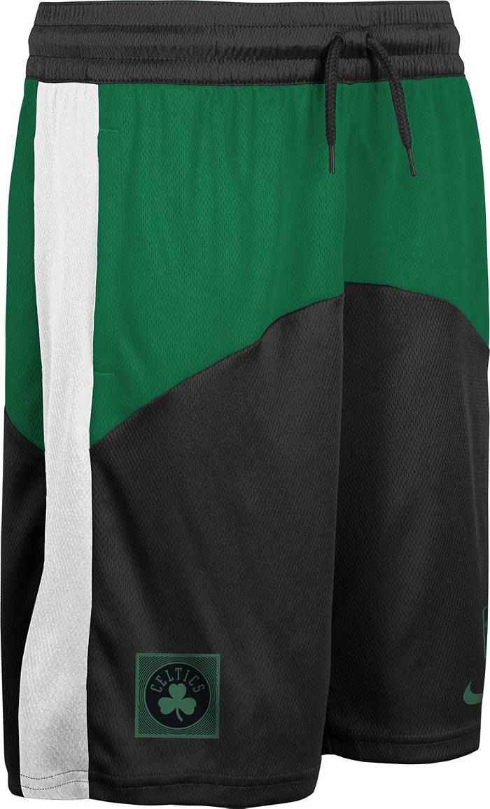 Outerstuff Nike Youth Boston Celtics Green Starting 5 Shorts, Boys', Medium