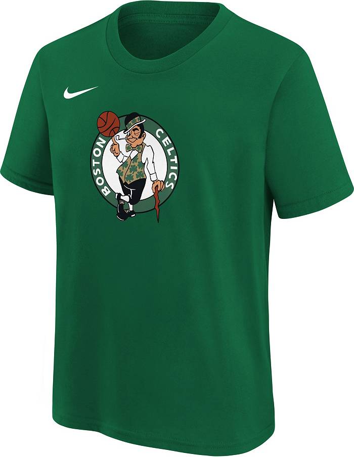 Official boston Celtics Nike Youth 2023 NBA Playoffs Mantra T