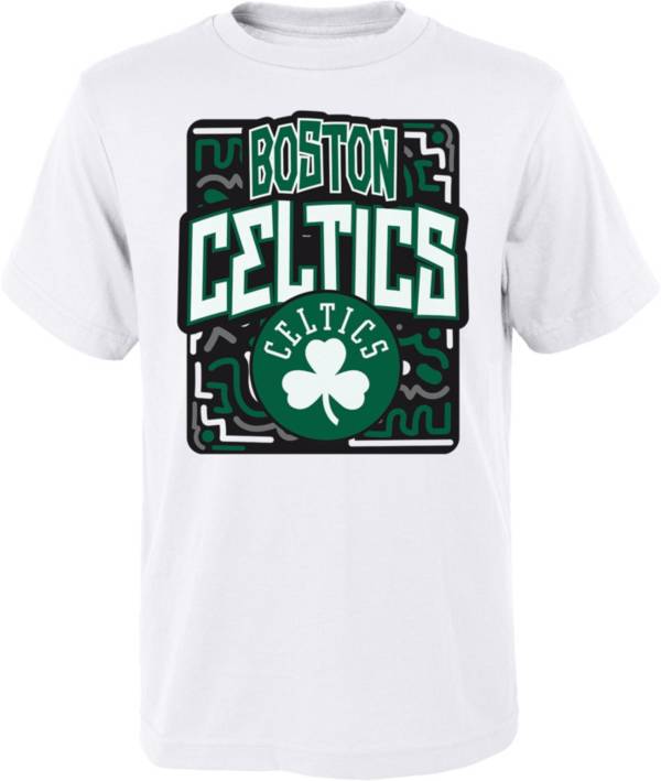 Outerstuff Nike Youth Boston Celtics Green Club Logo Fleece Sweatshirt, Boys', XL