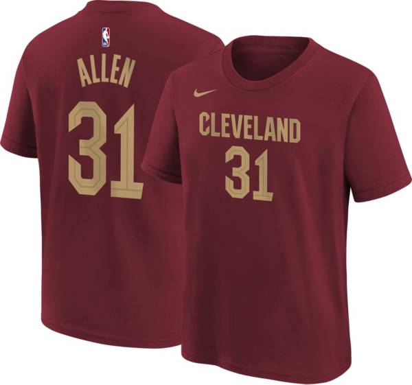 Nike Youth Cleveland Cavaliers Red Jarrett Allen #31 T-Shirt product image