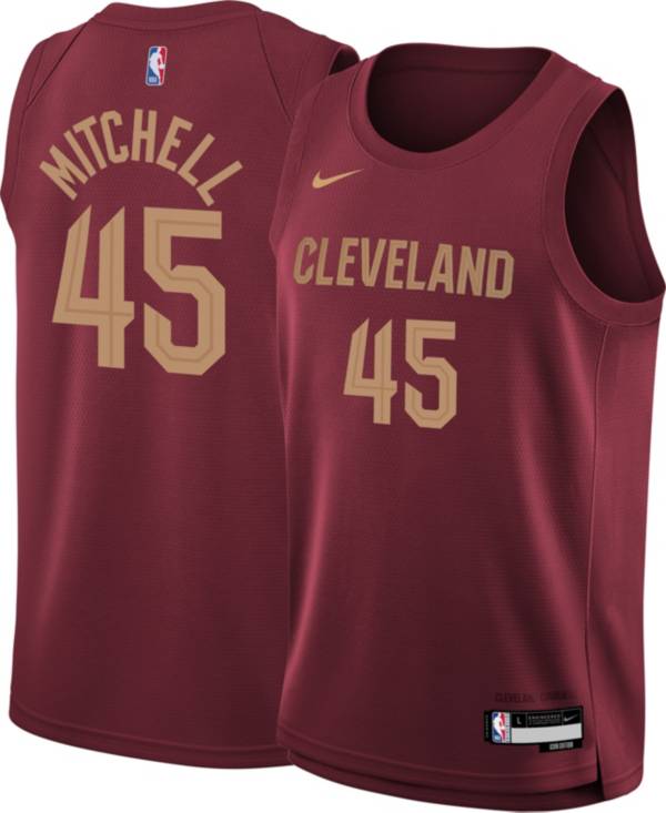Oprechtheid vermoeidheid Ru Nike Youth Cleveland Cavaliers Donovan Mitchell #45 Red Swingman Jersey |  Dick's Sporting Goods