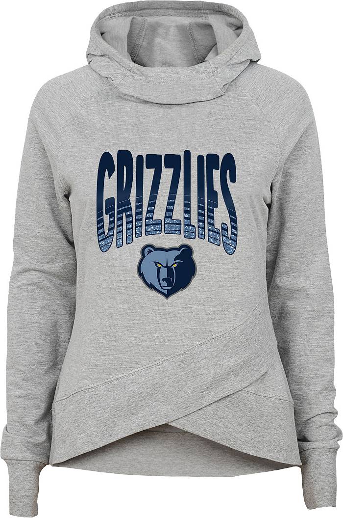 Outerstuff Nike Youth Memphis Grizzlies Navy Club Logo Fleece Sweatshirt, Boys', XL, Blue