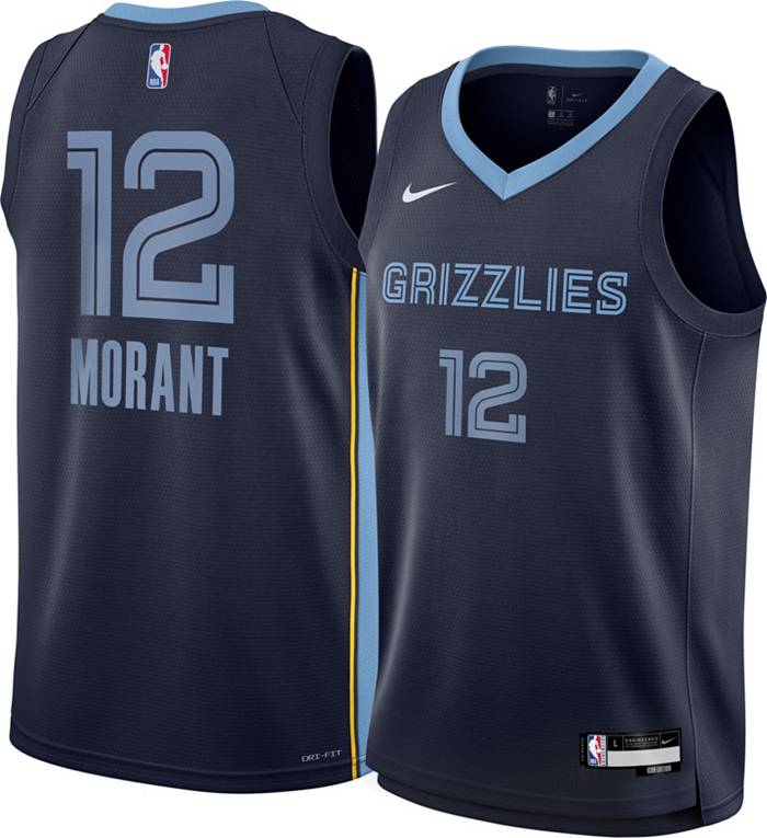 Ja Morant Memphis Grizzlies Nike City Edition Swingman Jersey Men's Medium  NBA