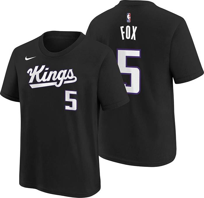 De'Aaron Fox Sacramento Kings Nike Youth Swingman Jersey - Icon Edition -  Purple