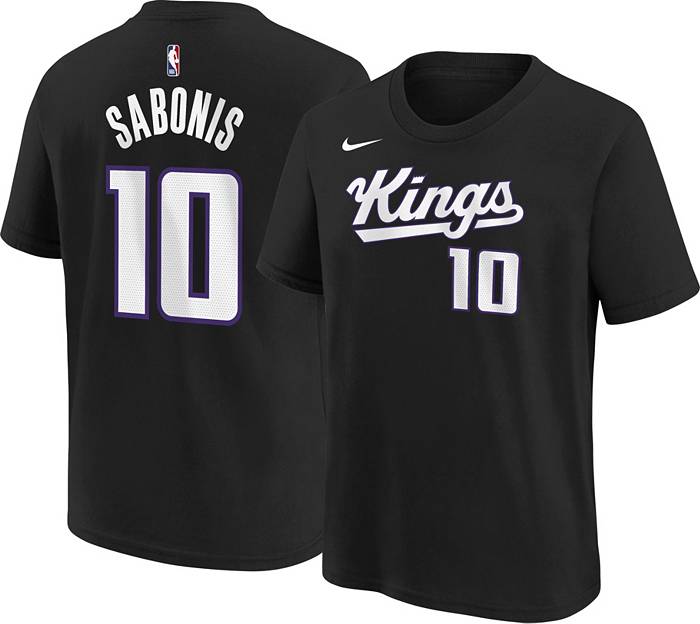 Nike Men's Sacramento Kings Keegan Murray #13 Purple T-Shirt