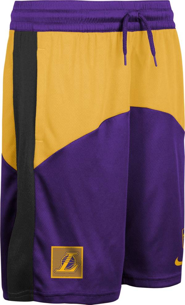 Youth lakers hot sale shorts purple