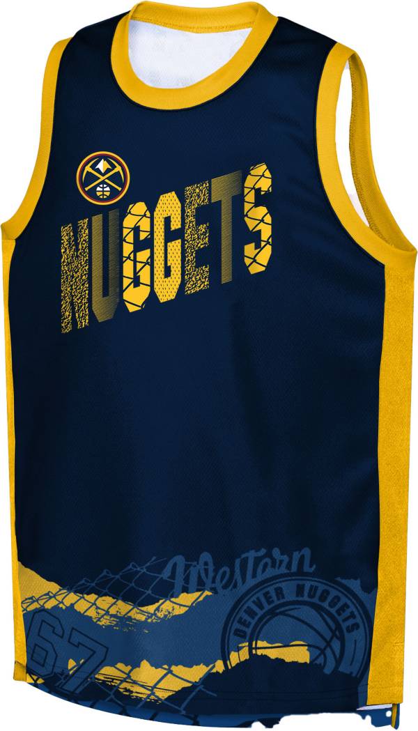 Mitchell & Ness Youth 2016 Denver Nuggets Nikola Jokic #15 Blue