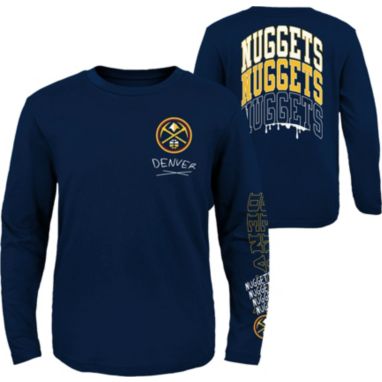 sorry, Outerstuff Youth Denver Nuggets Navy Team Drip Long Sleeve T-Shirt is currently out of stock