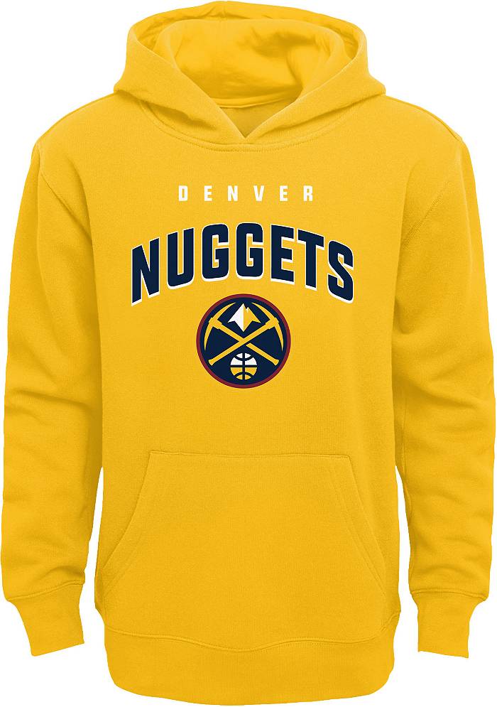 Denver Nuggets NBA Basketball Kids Youth Pullover Hoodie Hooded Sweatshirt - L