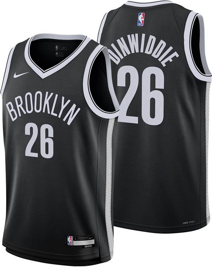 Nike Youth Brooklyn Nets Spencer Dinwiddie #26 Swingman