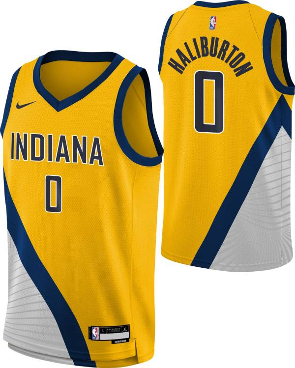 Pacers best sale yellow jersey